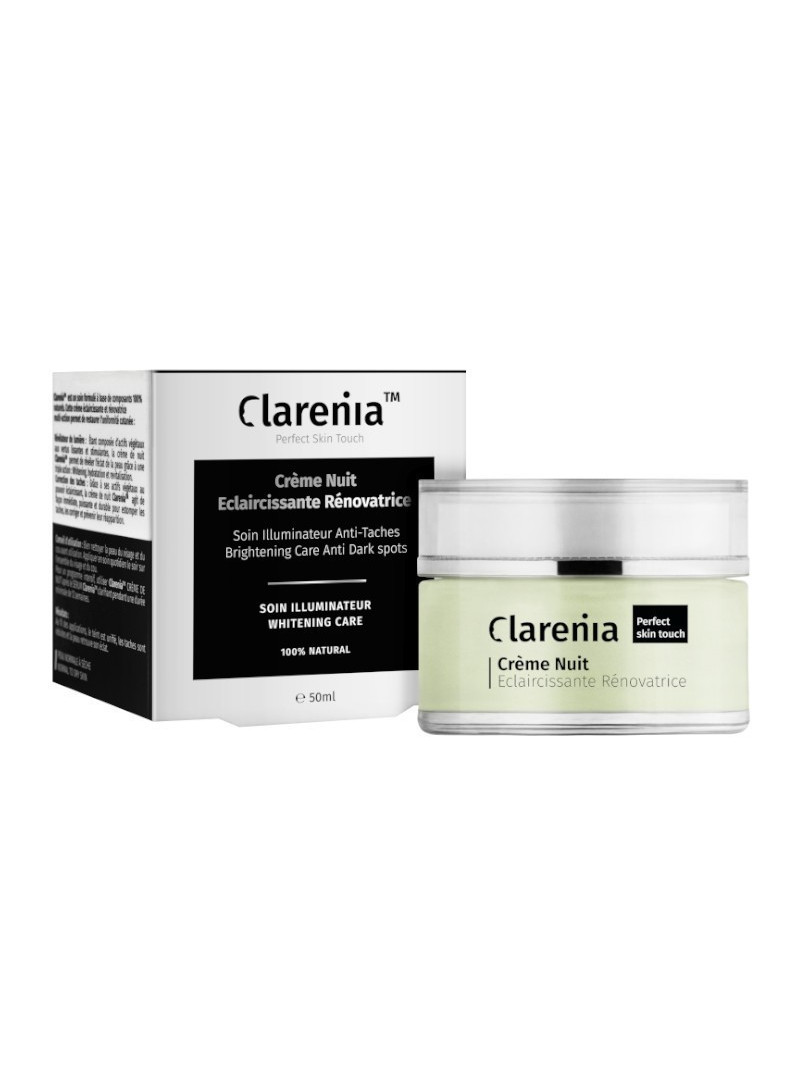 CLARENIA CREME DE NUIT ECLAIRCISSANTE RENOVATRICES 50 ML