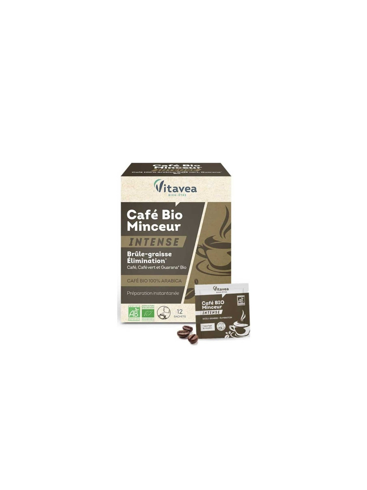 CAFE BIO MINCEUR  BT/12 SACHETS