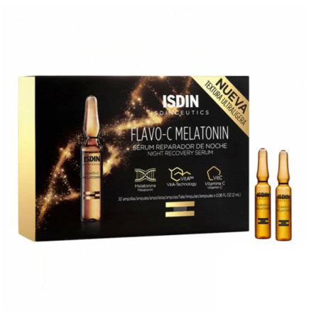 Isdin Flavo-C Melatonin NUIT 30AMP