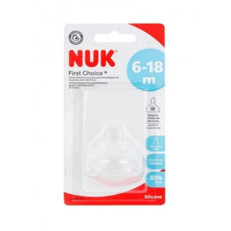 NUK TETINE FIRST CHOICE+  6-18 mois