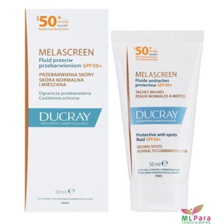 DUCRAY MELASCREEN FLUID.ANTI-TACHES SPF 50+ 50ML