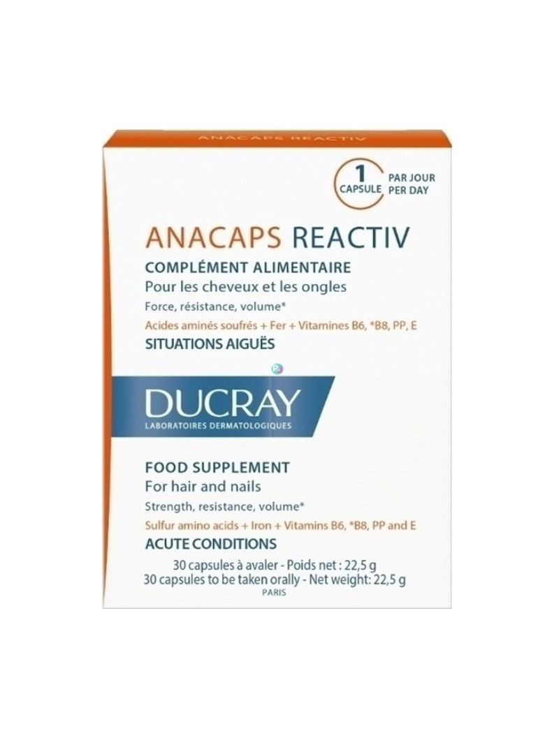 DUCRAY ANACAPS REACTIV NF B/30