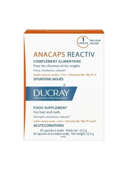 DUCRAY ANACAPS REACTIV NF B/30