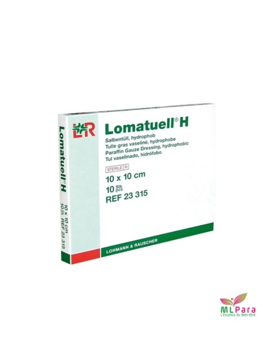 LUMATUELL H TULLE GRAS VASELINE 10x10 BT 10/ REF:23315