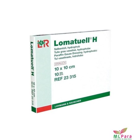 LUMATUELL H TULLE GRAS VASELINE 10x10 BT 10/ REF:23315