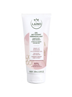 LAINO GEL NETTOYANT MOUSSANT 200ML