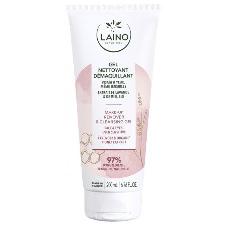 LAINO GEL NETTOYANT MOUSSANT 200ML