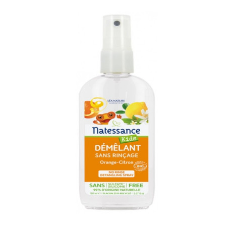 NATESSANCE SPRAY DEMELANT KIDS SANS RINCAGE 150ML