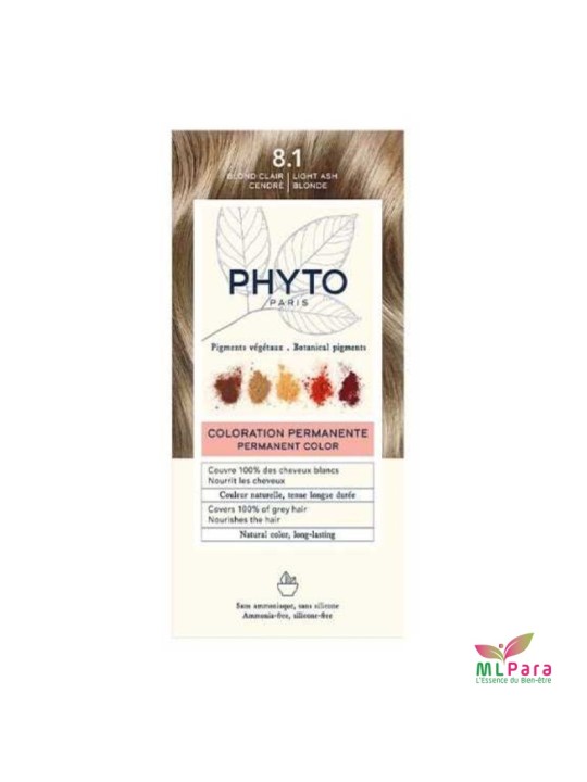 PHYTO COLOR 8.1 BLOND CLAIR CENDRE