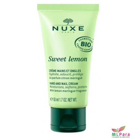 NUXE SWEET LEMON Crème MAINS ET ONGLES 50ML