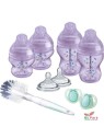 TOMMEE TIPPEE  Advanced Anti-colique Kit Naissance violet REF/422750