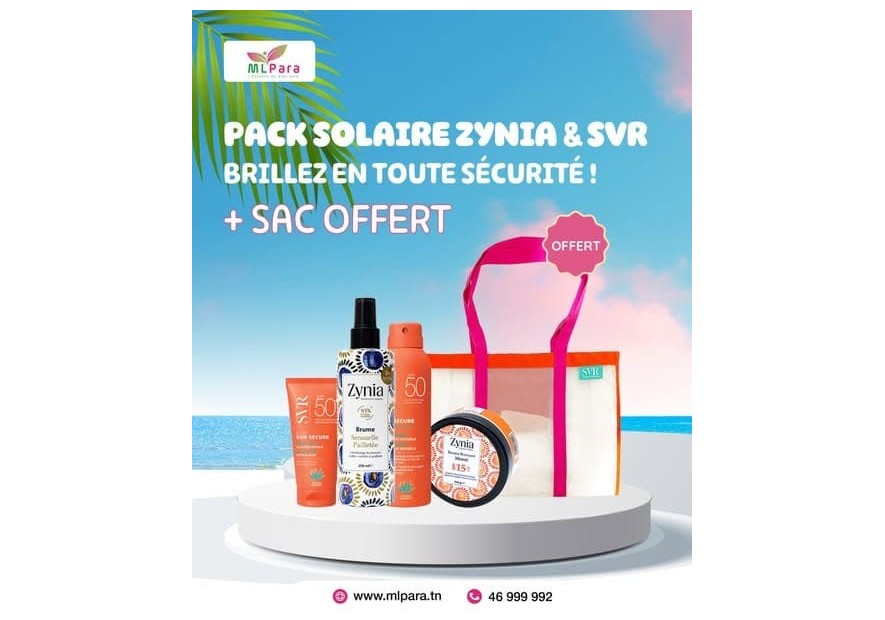 Pack Solaire Glamour + Sac Offert : l'été parfait à portée de main !