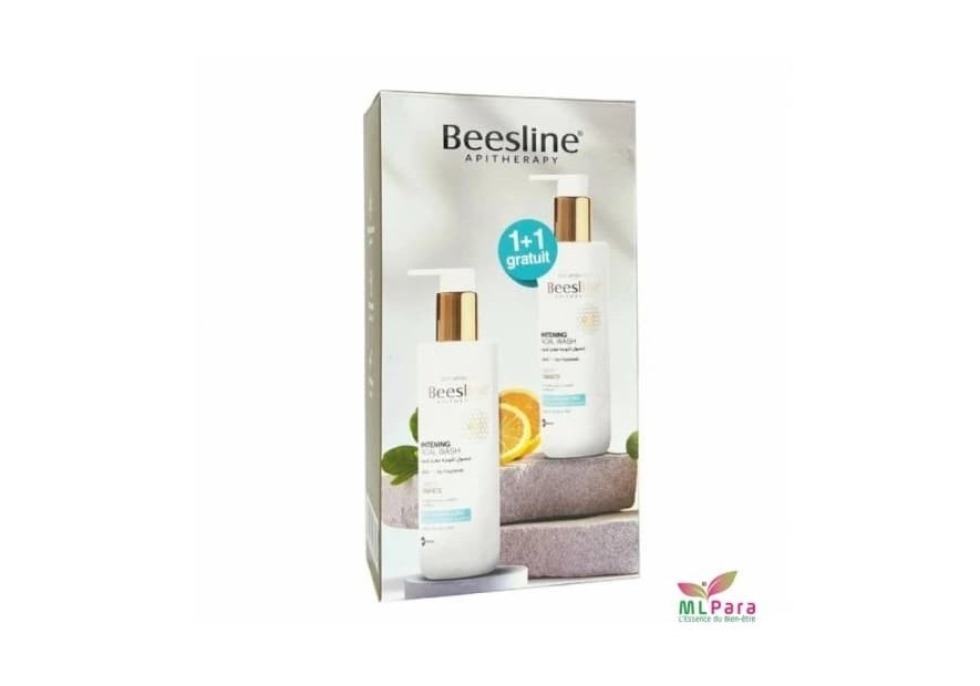 COFFRET BEESLINE Gel Nettoyant Éclaircissant Visage 250ml + 1 GRATUIT