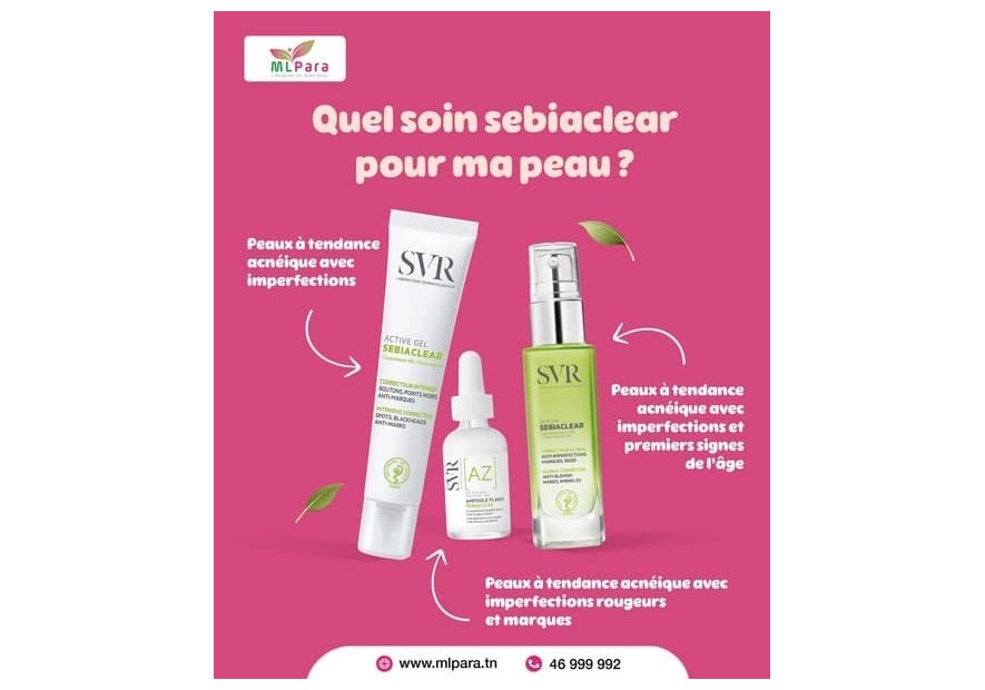 Quel soin Sebiaclear est fait pour ta peau ?