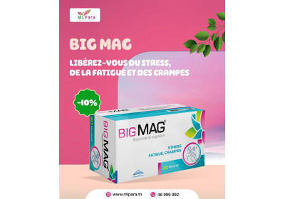 VITAWIN BIGMAG 30 : un allié contre les crampes musculaires et la nervosité