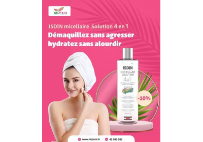 ISDIN micellaire solution 4 in 1 400 ml : Peau Parfaite